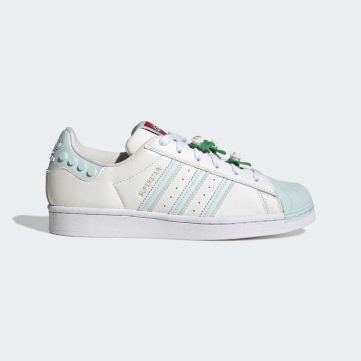 Adidas Superstar X Lego Blanco Zapatos Caliente