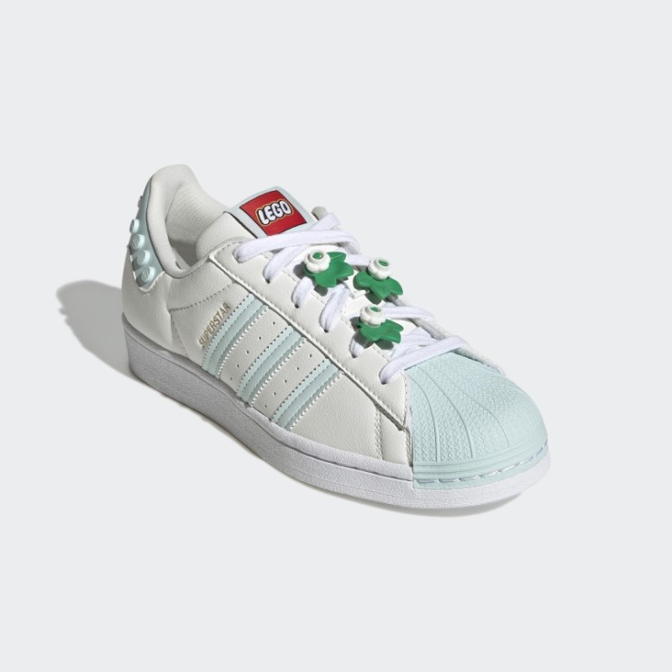 Zapatillas Adidas Superstar X Lego Blancas
