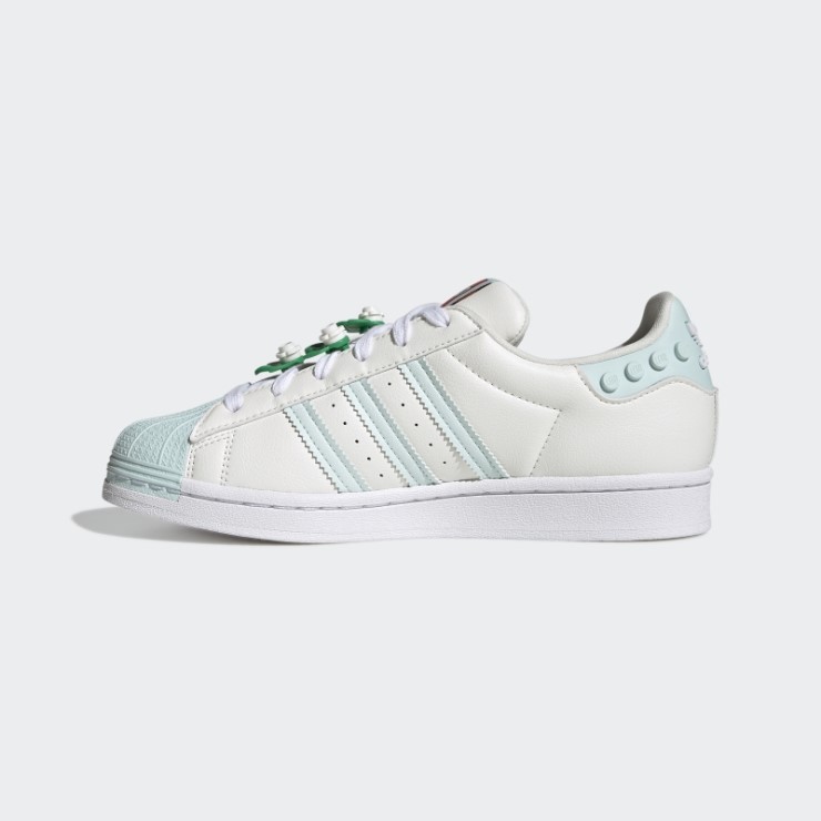 Zapatillas Adidas Superstar X Lego Blancas