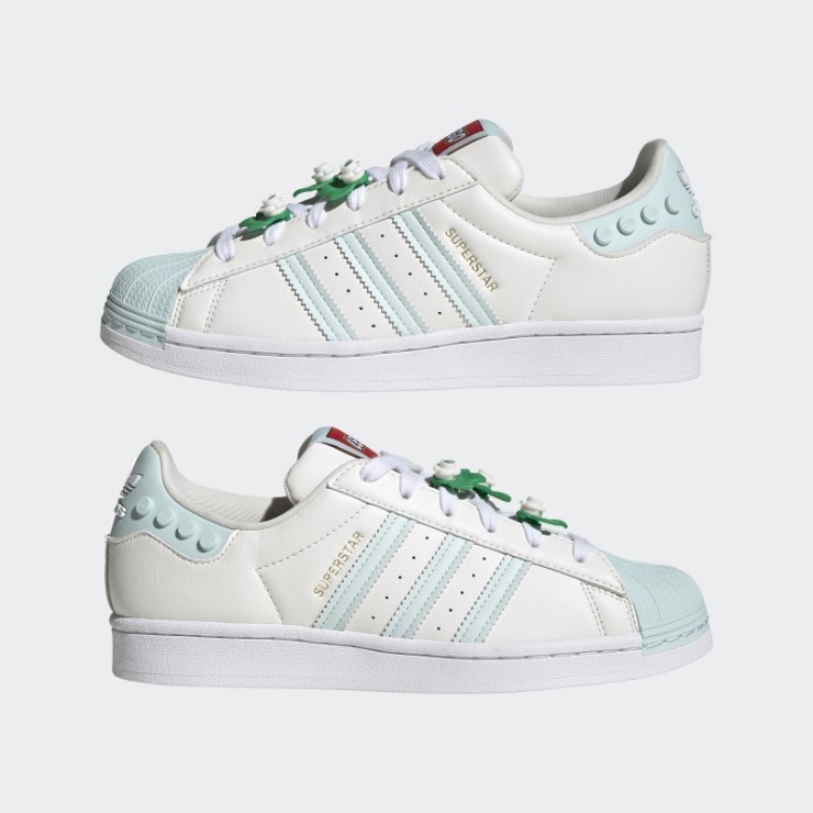 Zapatillas Adidas Superstar X Lego Blancas