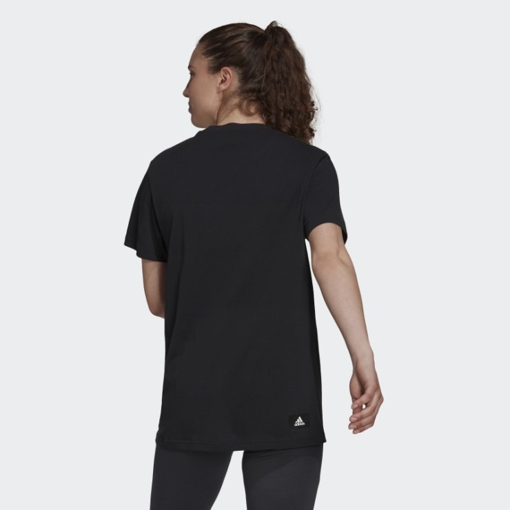 Camiseta Adidas Future Icons Logo Graphic Negra