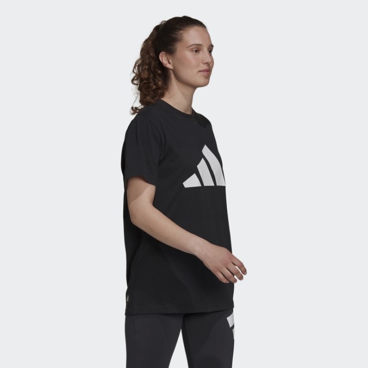 Camiseta Adidas Future Icons Logo Graphic Negra