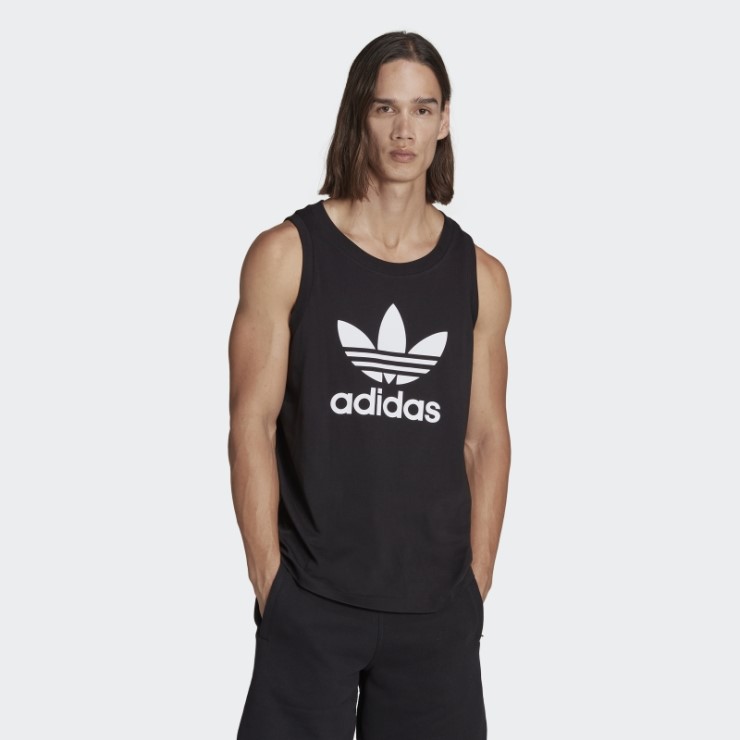 Camiseta Negra Adidas Adicolor Classics Trefoil