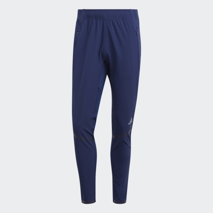 Adidas Azul Oscuro Diseñado Para Entrenar Pantalones De Entrenamiento De Cordura