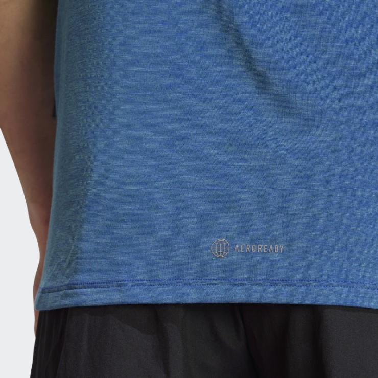 Diseñado Para Entrenar Camiseta De Entrenamiento Con Cambio De Color Aeroready Hiit Azul Adidas
