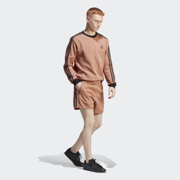 Arcilla Adidas Adicolor Classics Waffle Crew