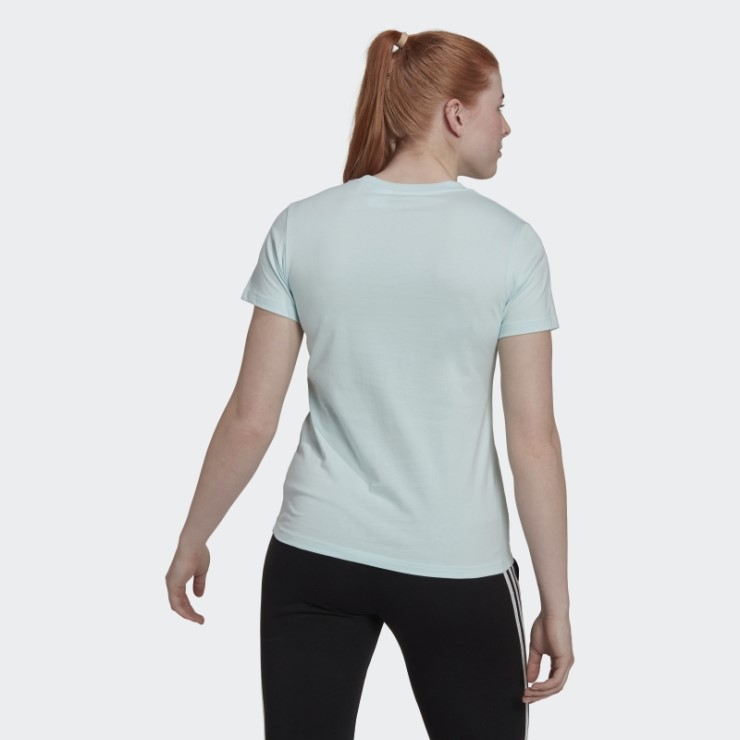 Camiseta Adidas Essentials Logo Blanca