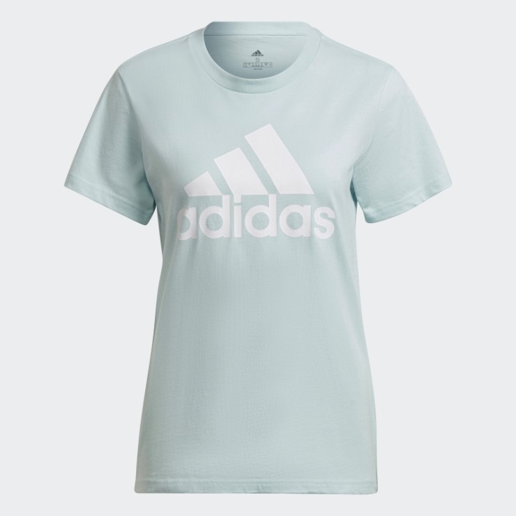 Camiseta Adidas Essentials Logo Blanca