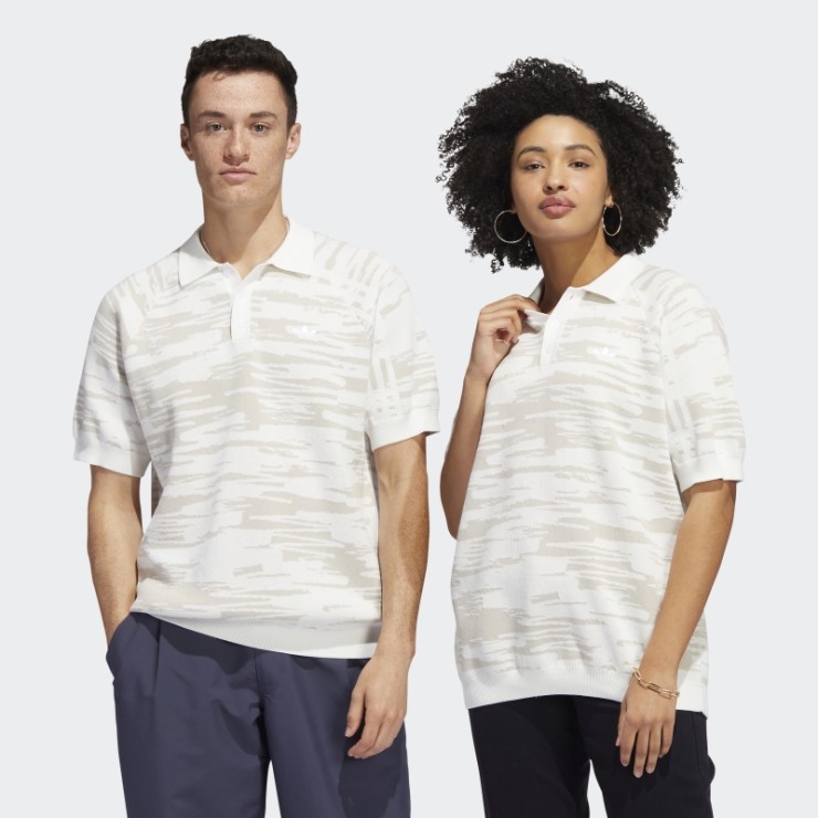 Camiseta Polo De Punto Nora Blanca (género Neutral) Adidas