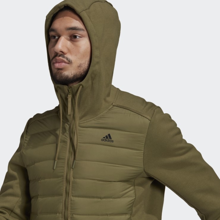 Chaqueta Híbrida Varilite Verde Oliva Adidas