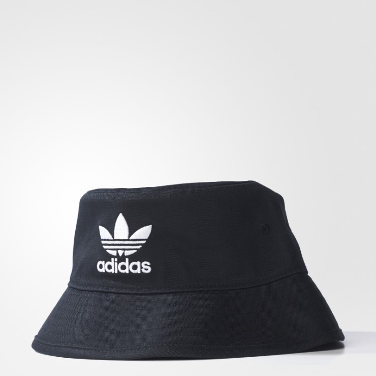 Gorra Negra Adidas Trefoil