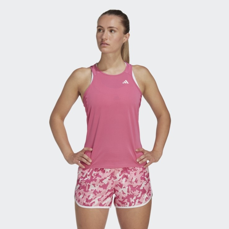 Own The Run Camiseta De Tirantes Adidas Fucsia