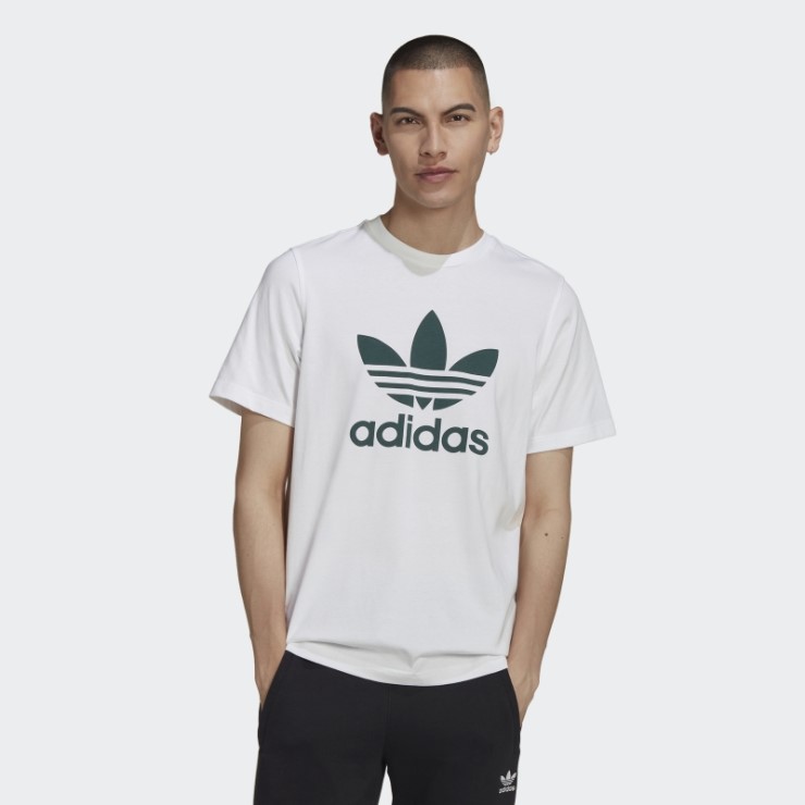 Adidas Adicolor Classics Trefoil Camiseta Verde Mineral