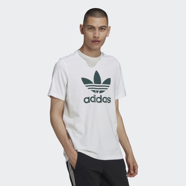 Adidas Adicolor Classics Trefoil Camiseta Verde Mineral