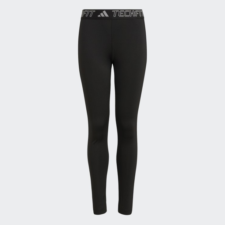 Mallas Largas Aeroready Techfit Negras Adidas