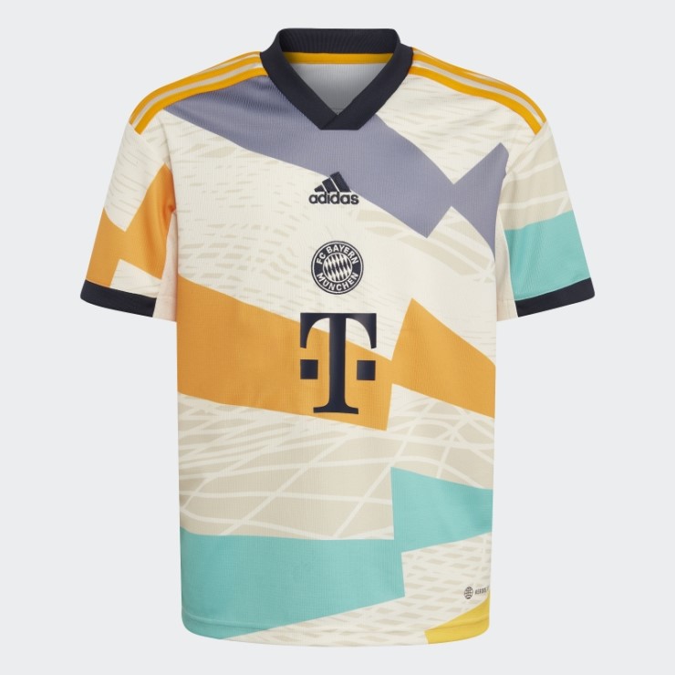 Camiseta Fc Bayern 22/23 Tercera Equipación Blanco Adidas Caliente