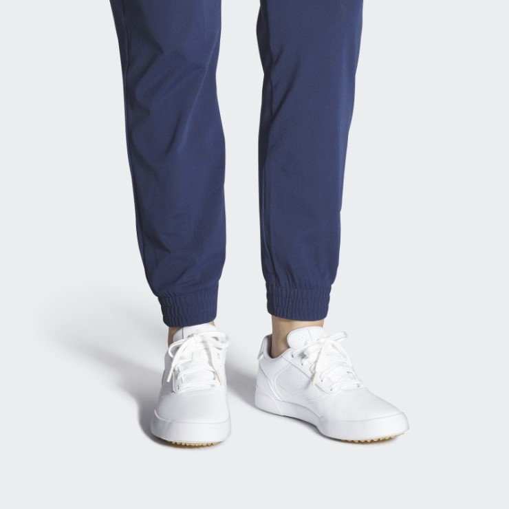 Zapatos De Golf Sin Clavos Adidas Retrocross Blanco