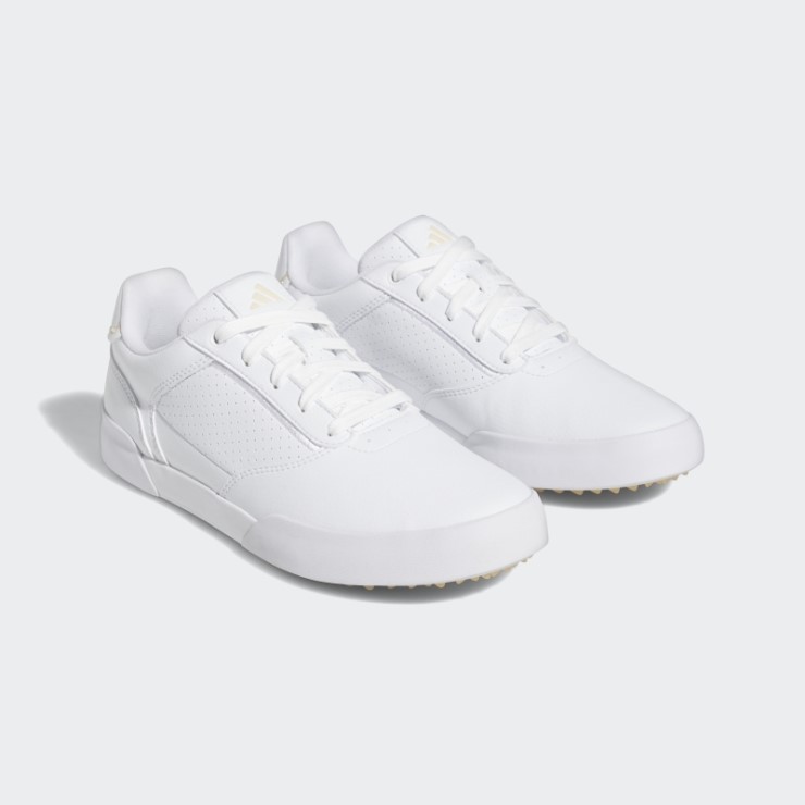 Zapatos De Golf Sin Clavos Adidas Retrocross Blanco
