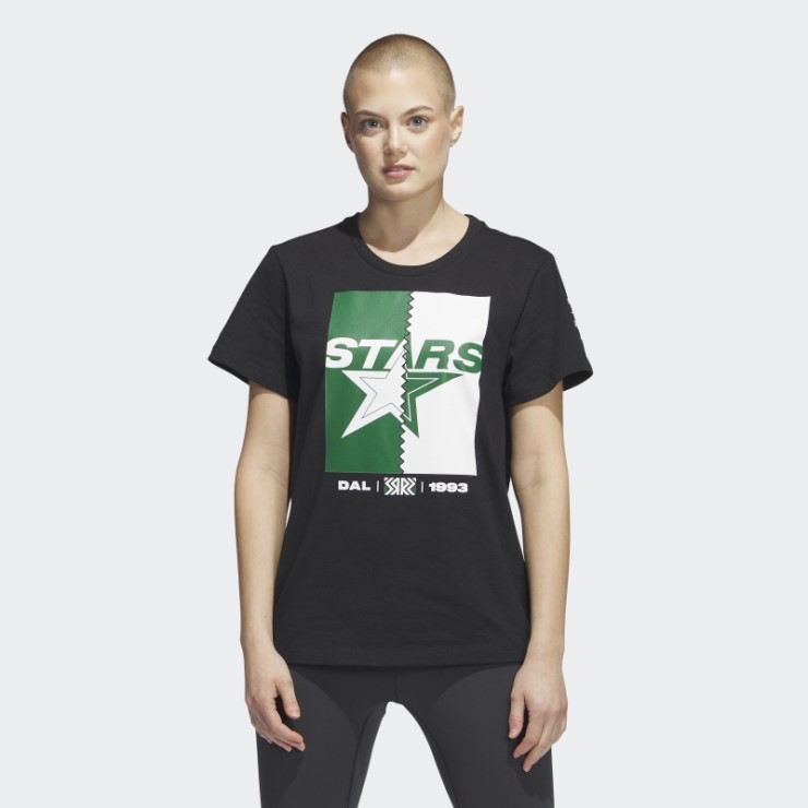 Camiseta Estrellas Playmaker Negro Adidas