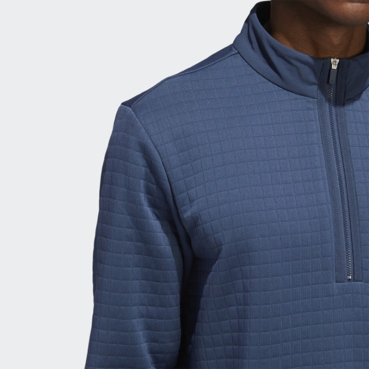 Sudadera Adidas Dwr 1/4-zip Azul Marino