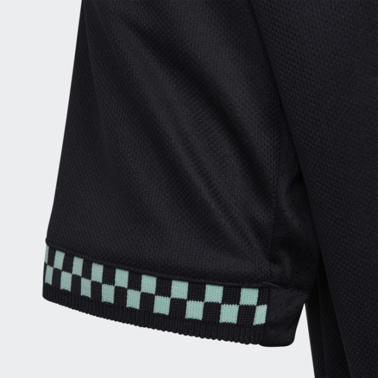 Camiseta Leicester City Fc 22/23 Segunda Equipación Negro Adidas