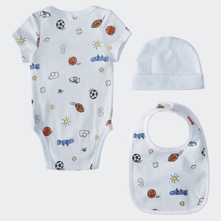 Conjunto De Body De Adidas Sky Tint