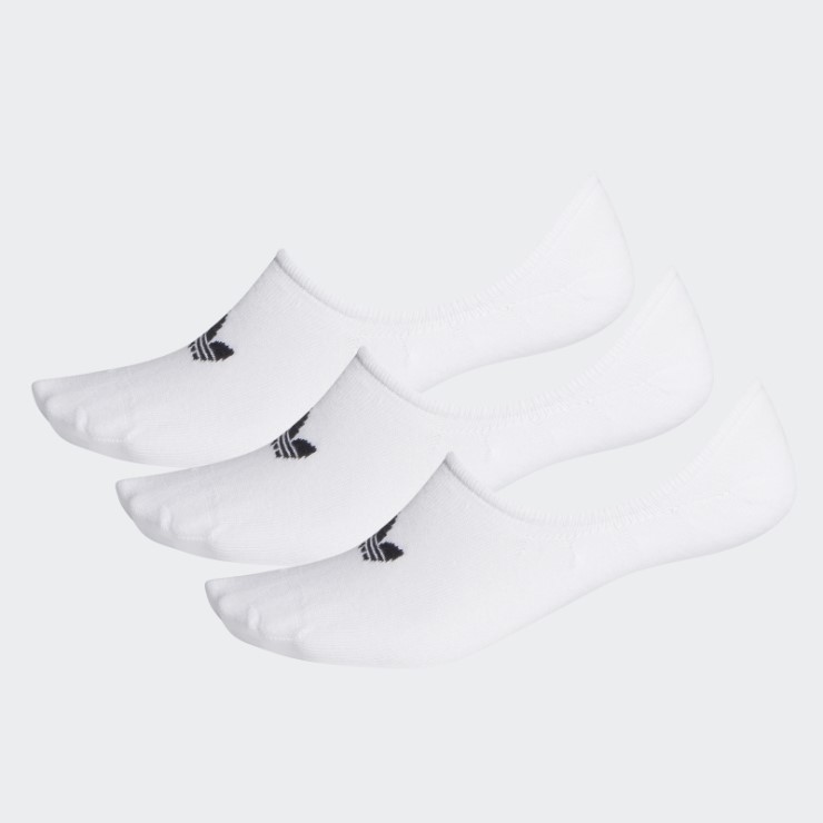 Calcetines Corte Bajo Adidas Blancos 3 Pares