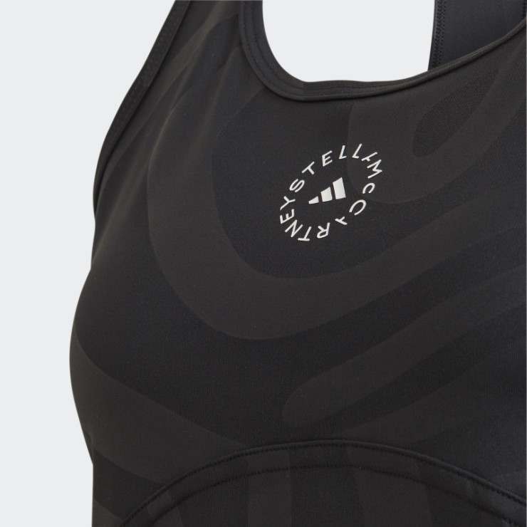 Adidas By Stella Mccartney Camiseta De Maternidad De Moda Negro