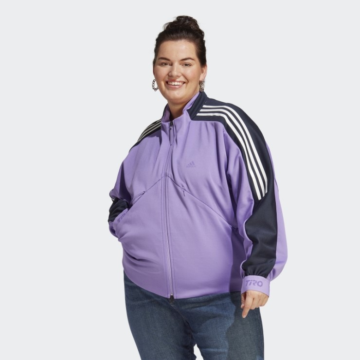 Adidas Violeta Tiro Suit-up Track Top Advanced (talla Grande)