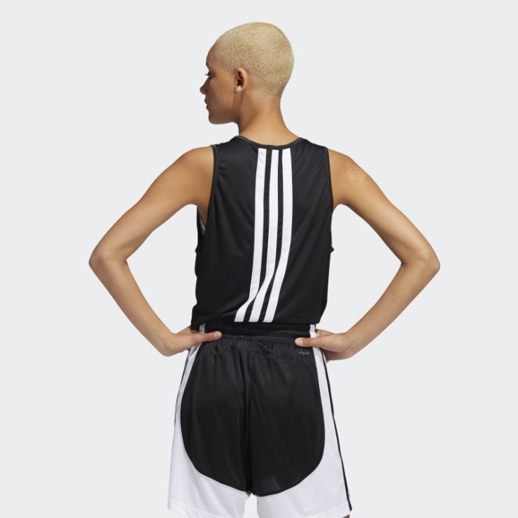 Camiseta Adidas 365 Mujer En Power Negra