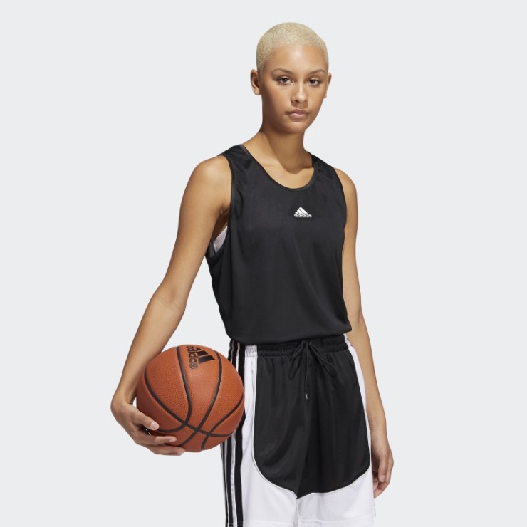 Camiseta Adidas 365 Mujer En Power Negra