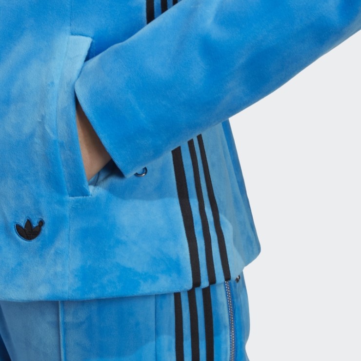 Azul Pájaro Versión Azul Biker Santiago Chaqueta Adidas