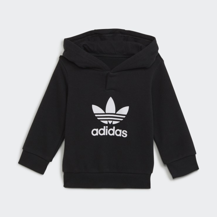 Adidas Adicolor Sudadera Con Capucha Conjunto Blanco