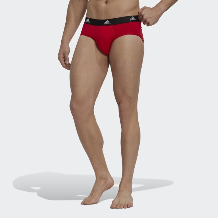 Calzoncillos Confort Flex Algodon 3 Rayas Negro Adidas