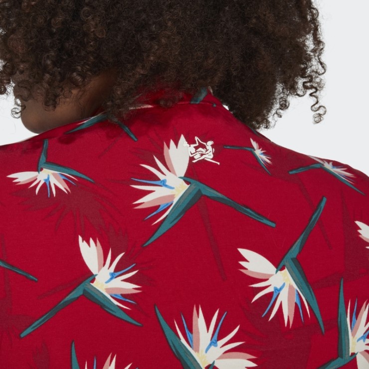 Body Rojo Thebe Magugu (talla Grande) Adidas