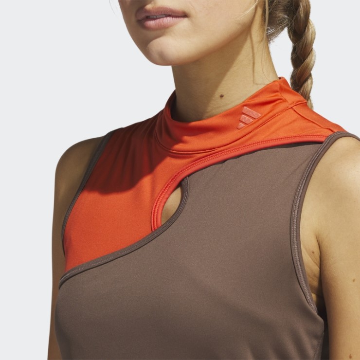 Vestido De Golf Con Bloques De Colores Ultimate365 Tour Adidas Tierra