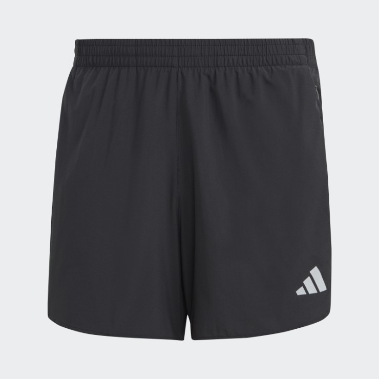 Pantalón Corto Adidas Run Icons 3 Bandas Negro