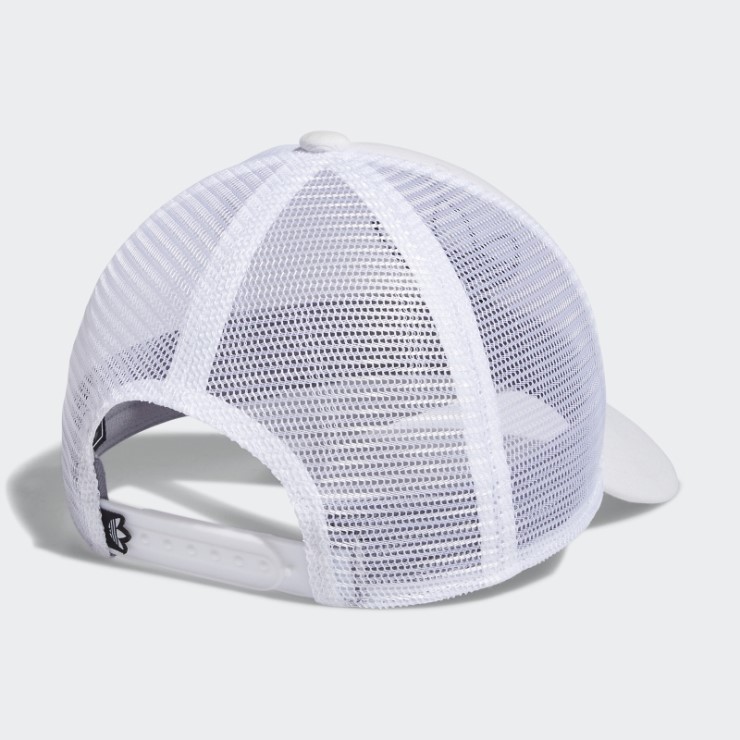 Gorra Trucker Estructurada Adidas Blanco