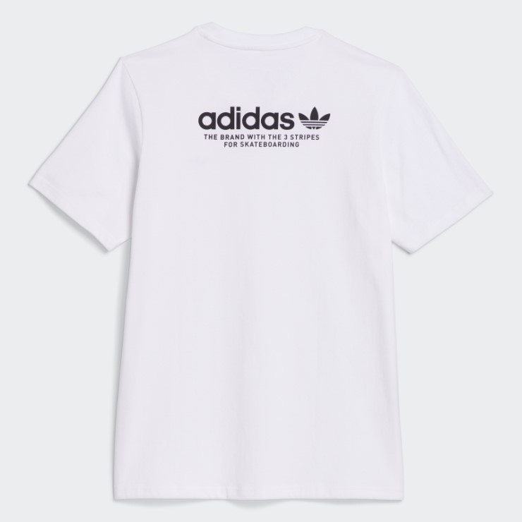 Skateboarding 4.0 Logo Camiseta (género Neutral) Blanco Adidas