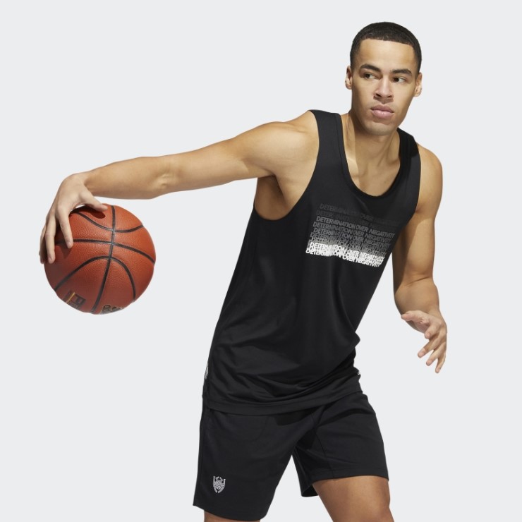 Adidas D.o.n. Número 4 Futuro De La Camiseta De Tirantes Rápida Negra