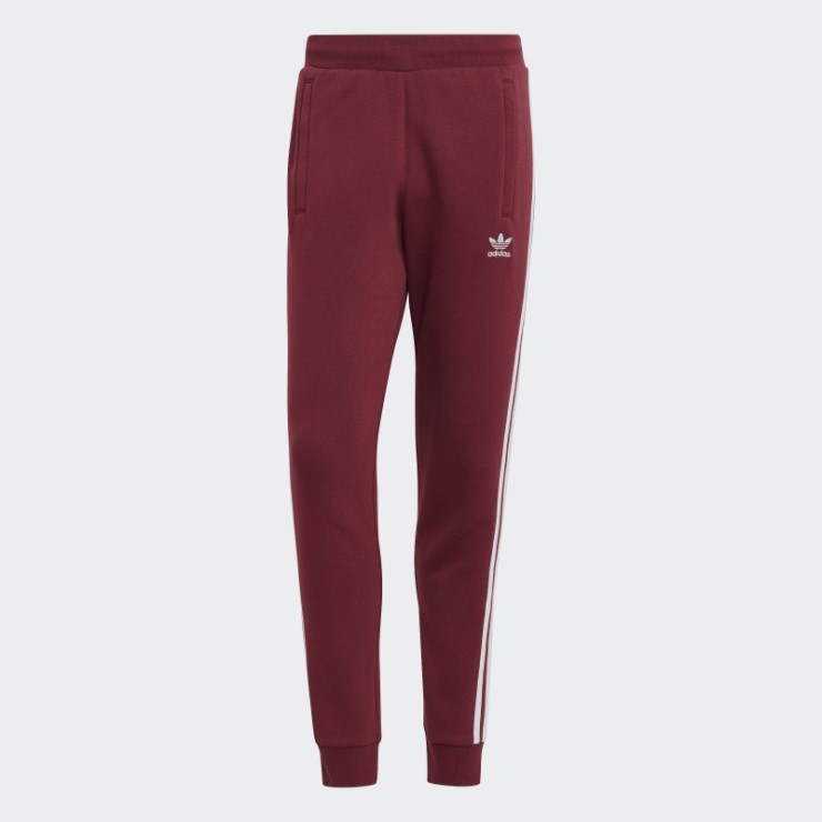 Rojo Joggers Adidas Adicolor Classics 3 Rayas