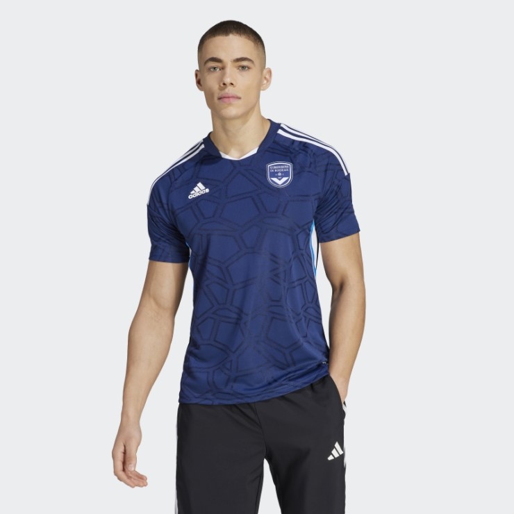 Camiseta Pre-partido Adidas Girondins De Burdeos Azul Marino