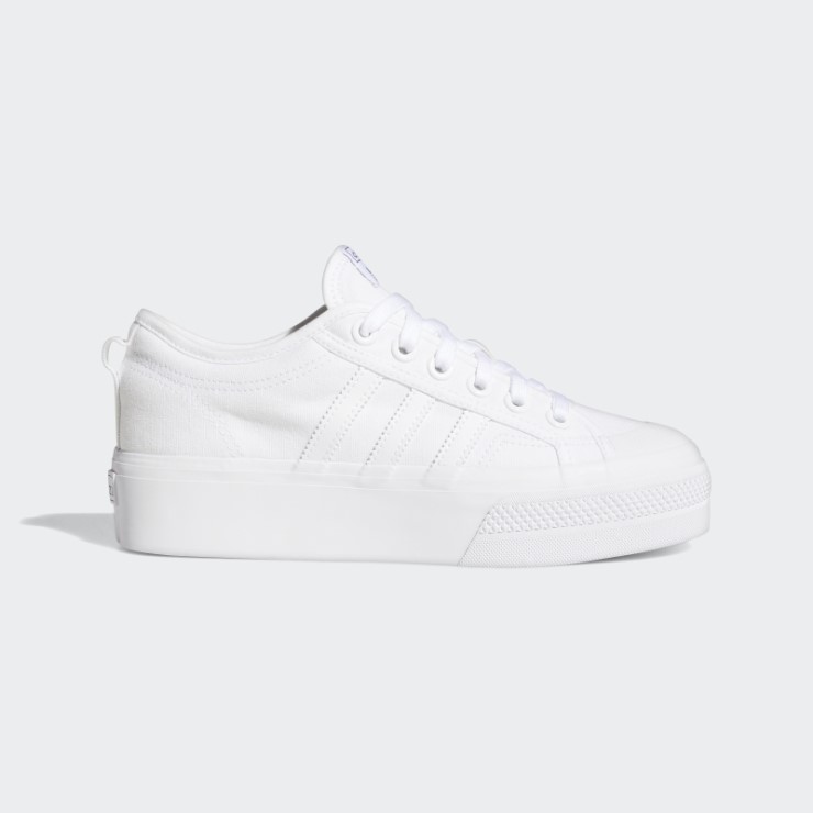 Zapatillas Nizza Plataforma Blancas Adidas