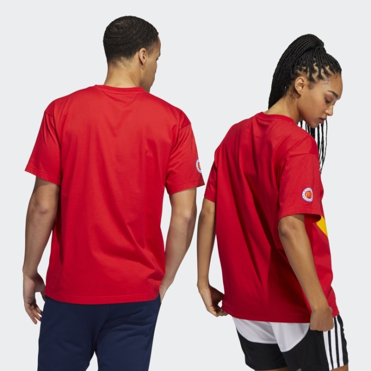 Camiseta Roja Adidas Eric Emanuel Mcdonald's Graphic (género Neutral)