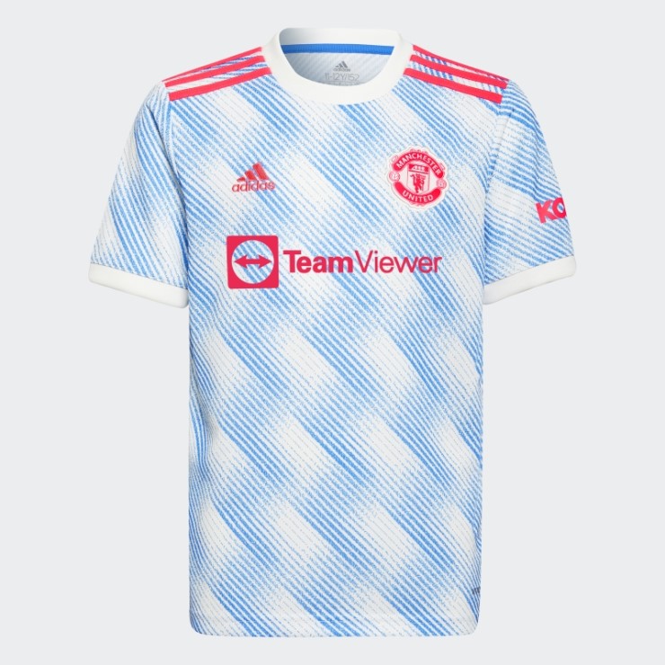 Camiseta Blanca Adidas Manchester United 21/22 Segunda Equipacion