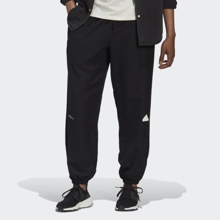 Pantalon Tejido Adidas Negro