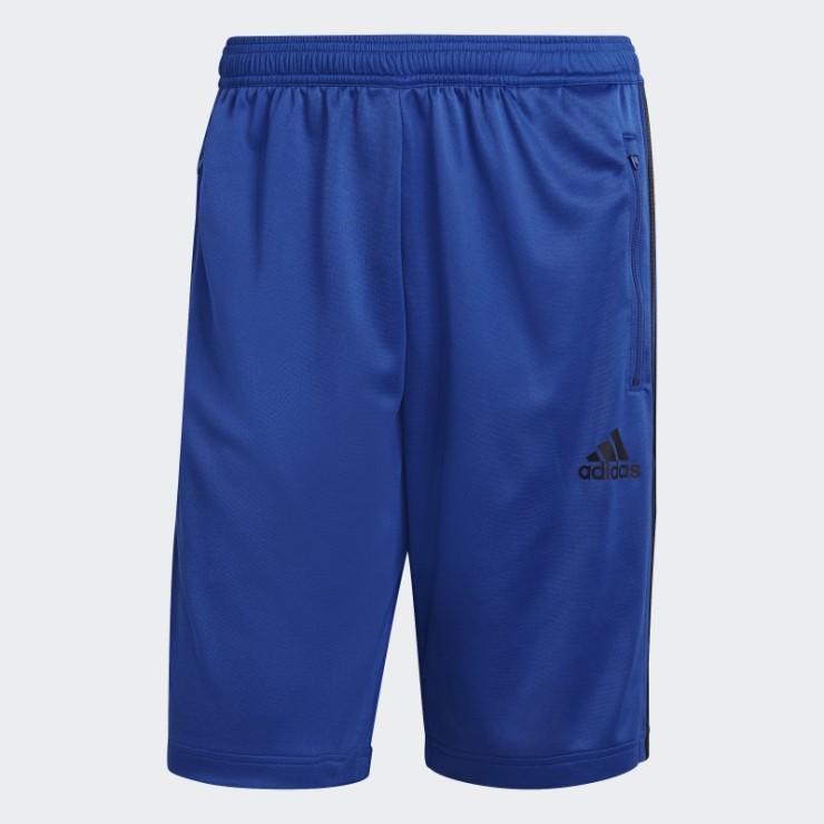 Adidas Diseñó 2 Move 3-stripes Primeblue Pantalones Cortos Azul Real Caliente