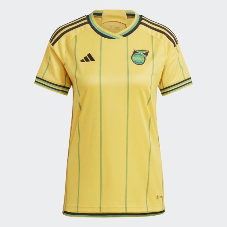 Camiseta Adidas Jamaica 23 Primera Equipación Verde