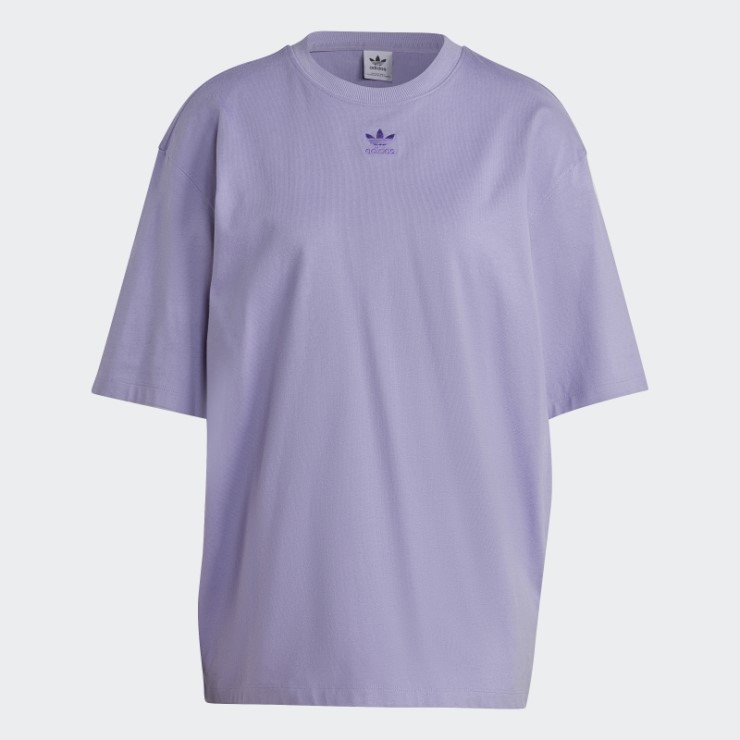 Camiseta Lila Adidas Adicolor Essentials