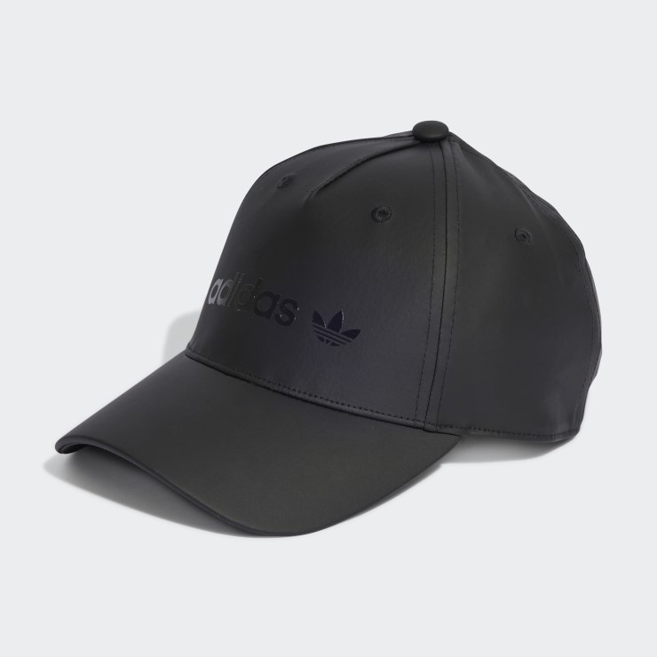 Gorra Beisbol Satinada Negra Adidas